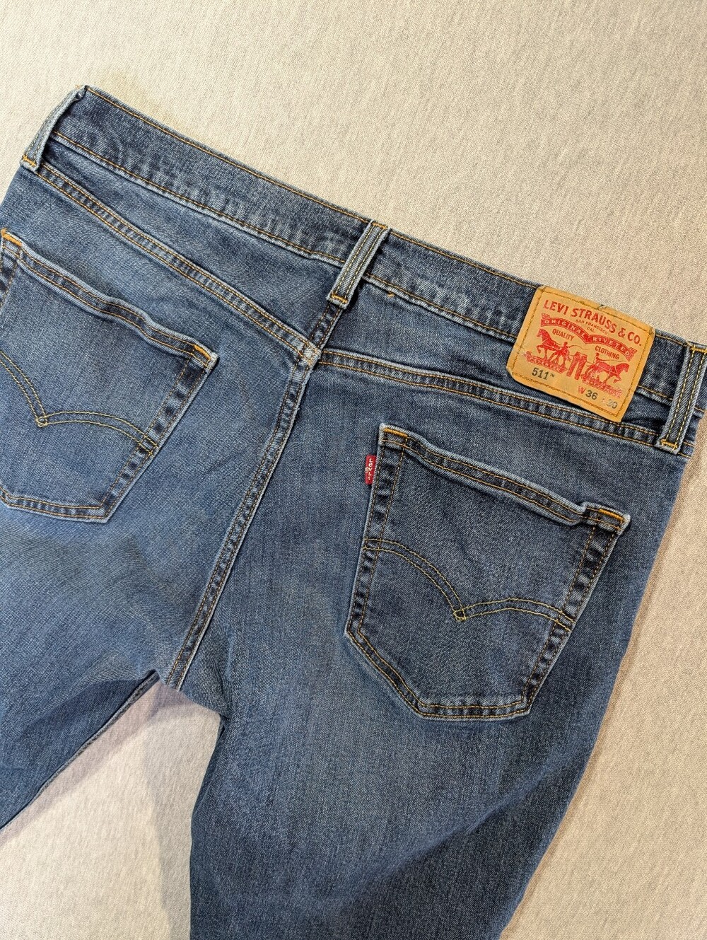 Levi's 511 Slim Fit Jeans Men's 36 X 30 Blue